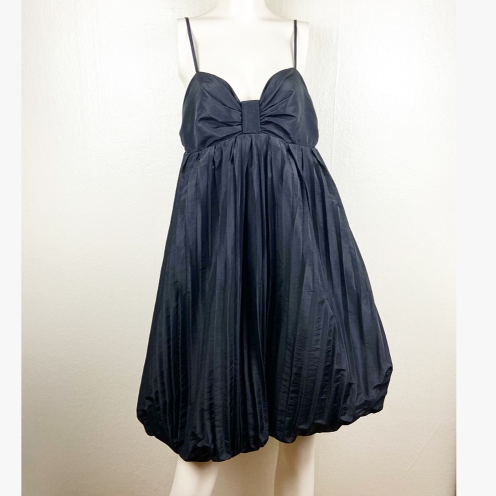 Malou Sander Little Black Dress Bubble Hem